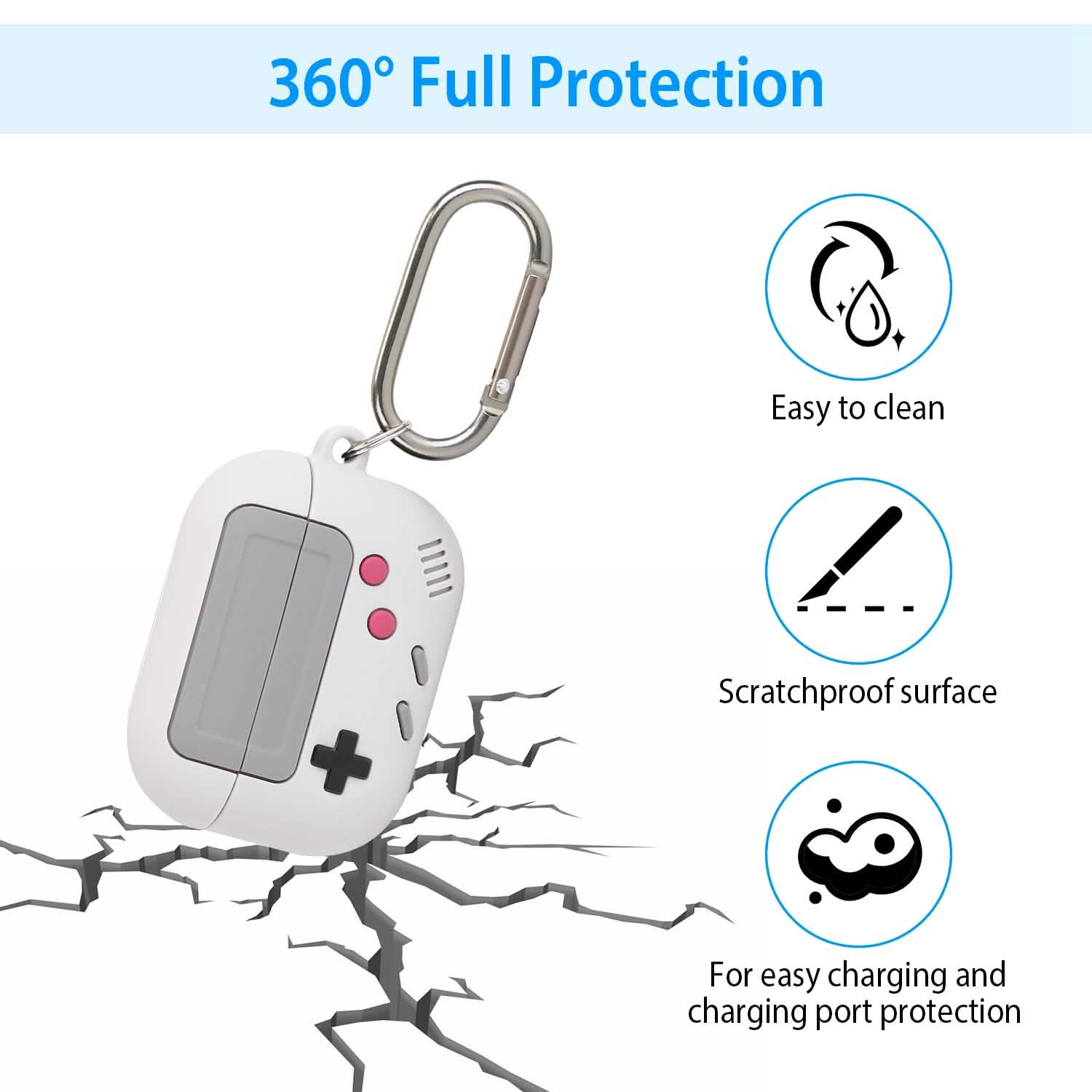 Silicone Protective Case Fit for Airpod Pro Audio Accessories - Tophatter Daily Deals