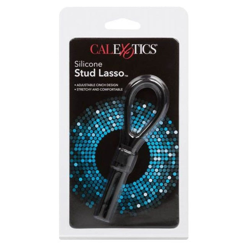 Silicone Stud Lasso in Black Penis Ring - Tophatter Daily Deals