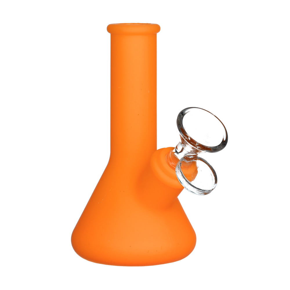 Silicone Travel Beaker Bong Silicone Beaker Orange Bongs - Tophatter Daily Deals