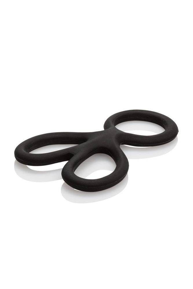 Cal Exotics - Silicone Ball Spreader - Black Sex Toy - Tophatter Daily Deals