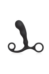 Electric Eel - Blue Line - Silicone Prostate Massager - Black Sex Toy - Tophatter Daily Deals
