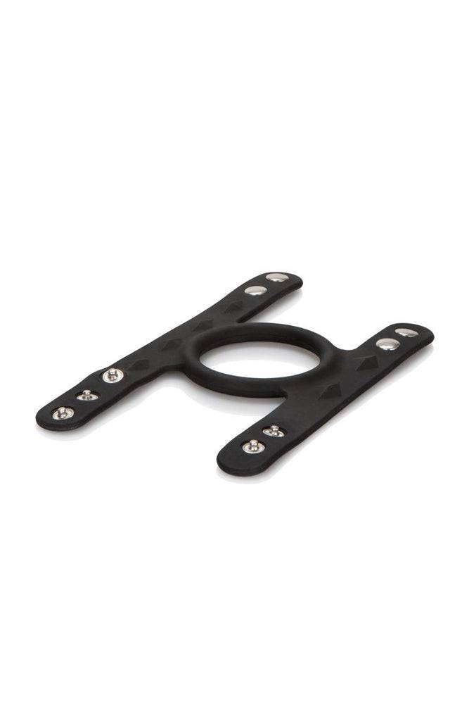 Cal Exotics - Silicone Tri-Snap Cock & Ball Cage - Black Sex Toy - Tophatter Daily Deals