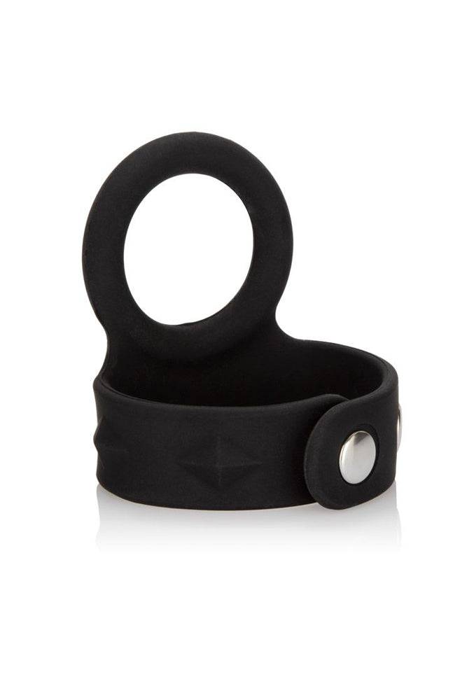 Cal Exotics - Silicone Tri-Snap Scrotum Support Ring - Medium Sex Toy - Tophatter Daily Deals