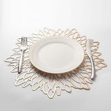 Silver and Gold Decorative Placemats Wine & Dining - Tophatter Daily Deals