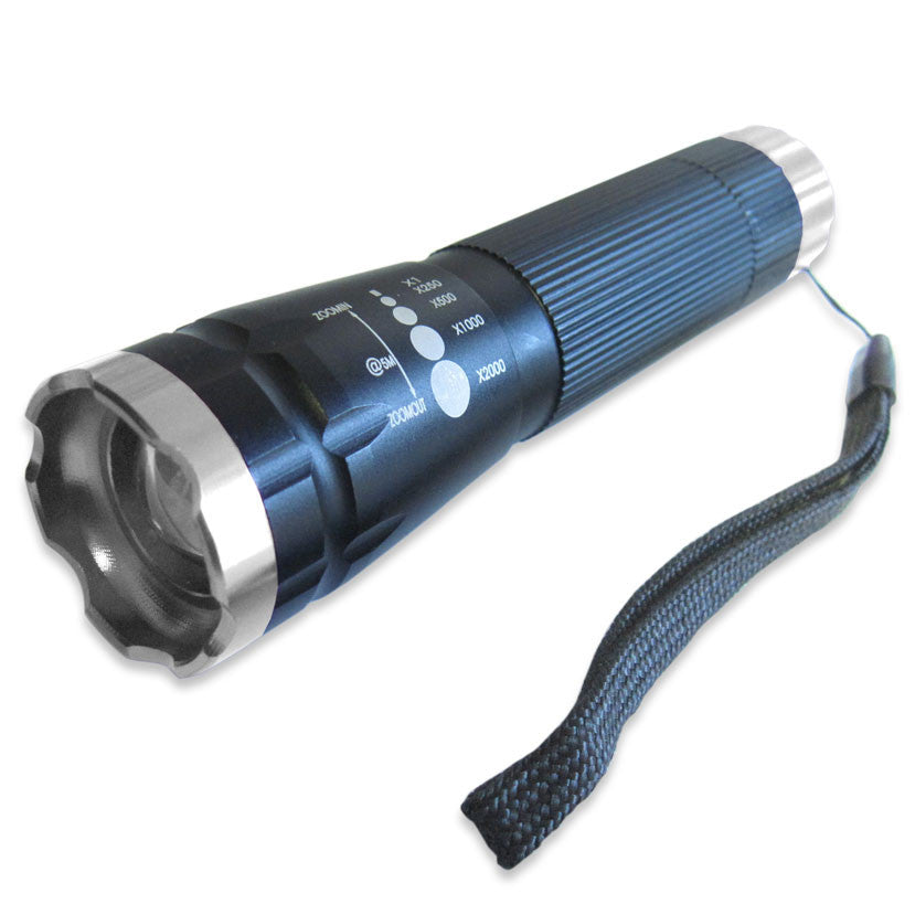 Waterproof LED Flashlight with Distress Mode - Tophatter's Weapons'N'Deals maxsell - Tophatter Daily Deals