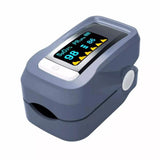 Simple Finger Pulse Oximeter Blood Pressure Monitor Heart Rate Portable Gray Health & Wellness - Tophatter Daily Deals