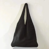 Simple Retro Hollow Crochet Bag Black Handbags & Wallets - Tophatter Daily Deals