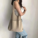 Simple Retro Hollow Crochet Bag Handbags & Wallets - Tophatter Daily Deals