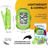 Simple Step Counter - 3D Pedometer with Clip and Lanyard A420S Sports & Outdoor - Tophatter Daily Deals