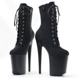 Simply Beautiful Heels Platform Lace Up Dance Ankle heels - Tophatter Daily Deals