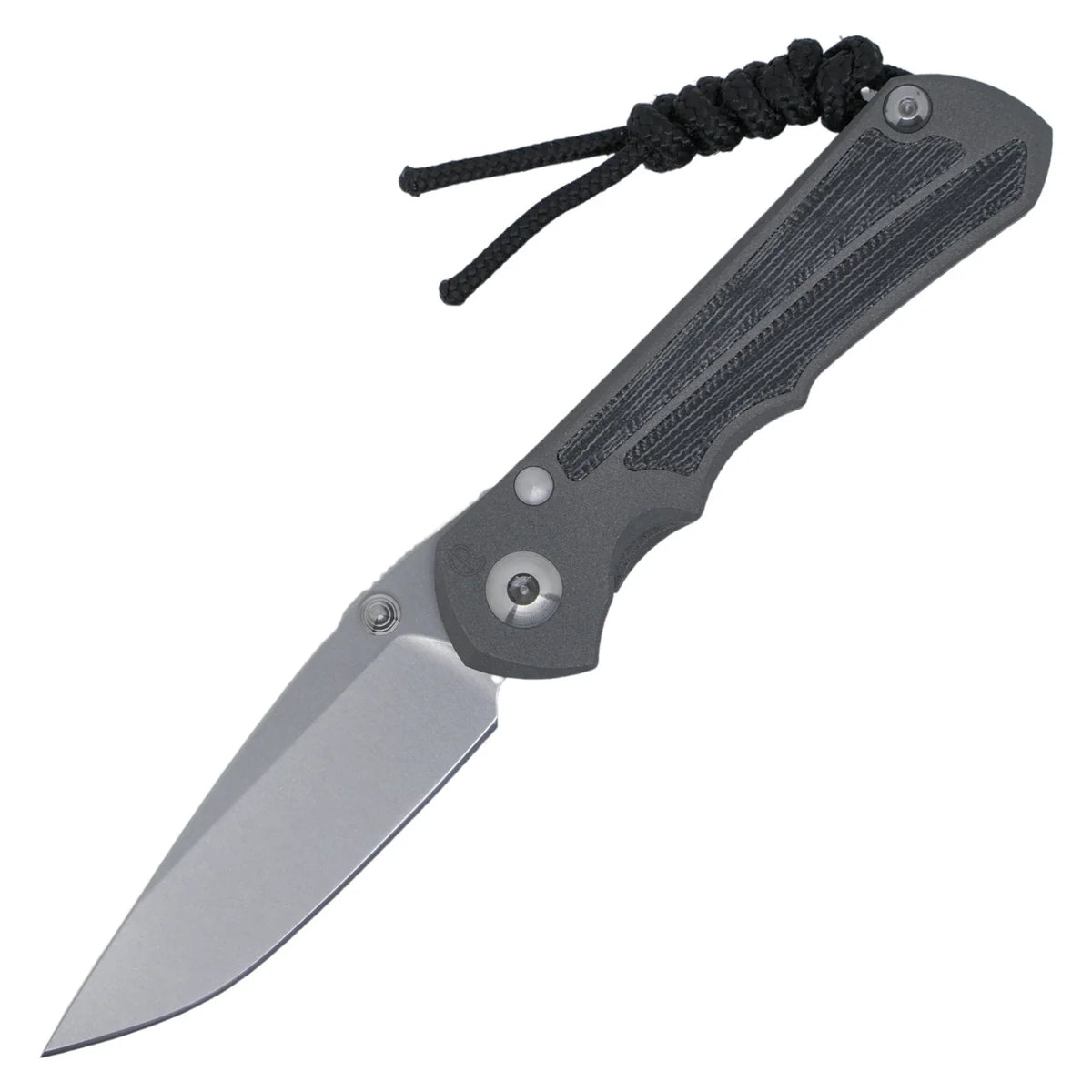 Chris Reeve Knives Small Inkosi - Drop Point - Black Canvas Micarta Inlay - SIN-1012 staging - Tophatter Daily Deals