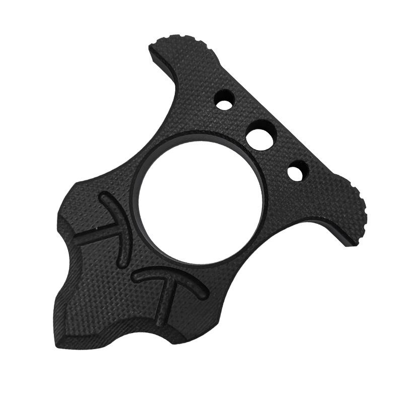 Single Knuckle Duster Ring Brass Knuckles - Tophatter Daily Deals