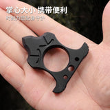 Single Knuckle Duster Ring Brass Knuckles - Tophatter Daily Deals