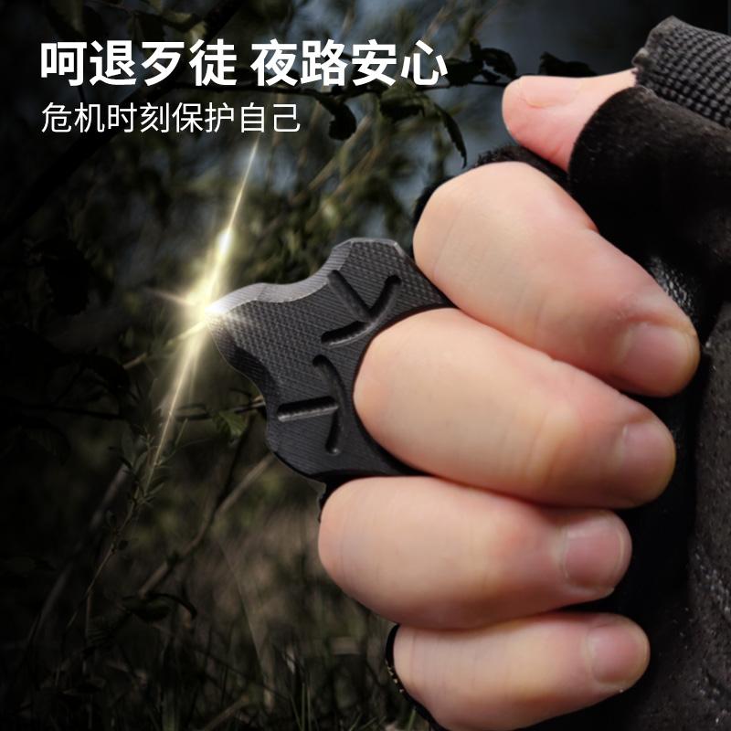 Single Knuckle Duster Ring Brass Knuckles - Tophatter Daily Deals