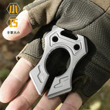Shocking Thunder Single Brass Knuckle Brass Knuckles - Tophatter Daily Deals