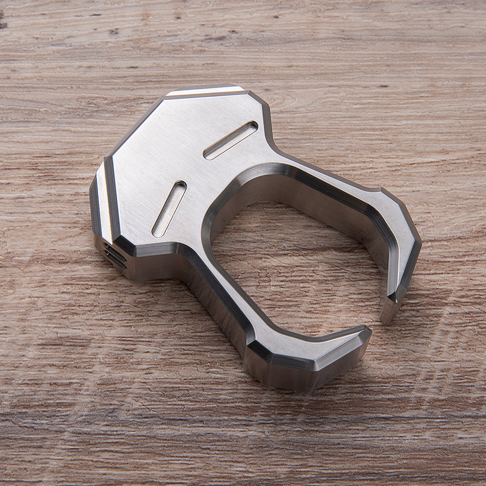 Tuning Fork Single EDC Brass Knuckle Brass Knuckles - Tophatter Daily Deals