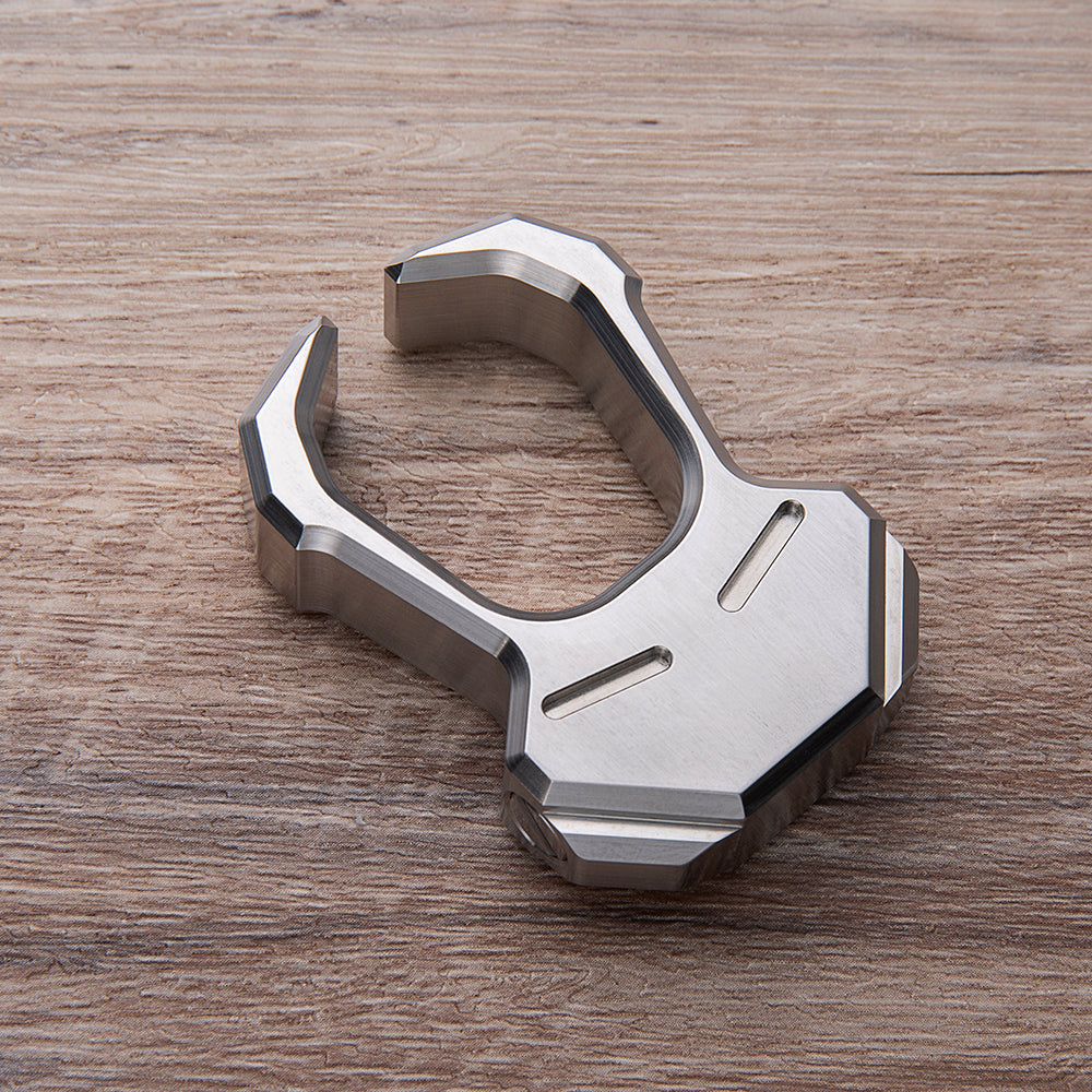 Tuning Fork Single EDC Brass Knuckle Brass Knuckles - Tophatter Daily Deals