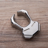 Tuning Fork Single EDC Brass Knuckle Brass Knuckles - Tophatter Daily Deals