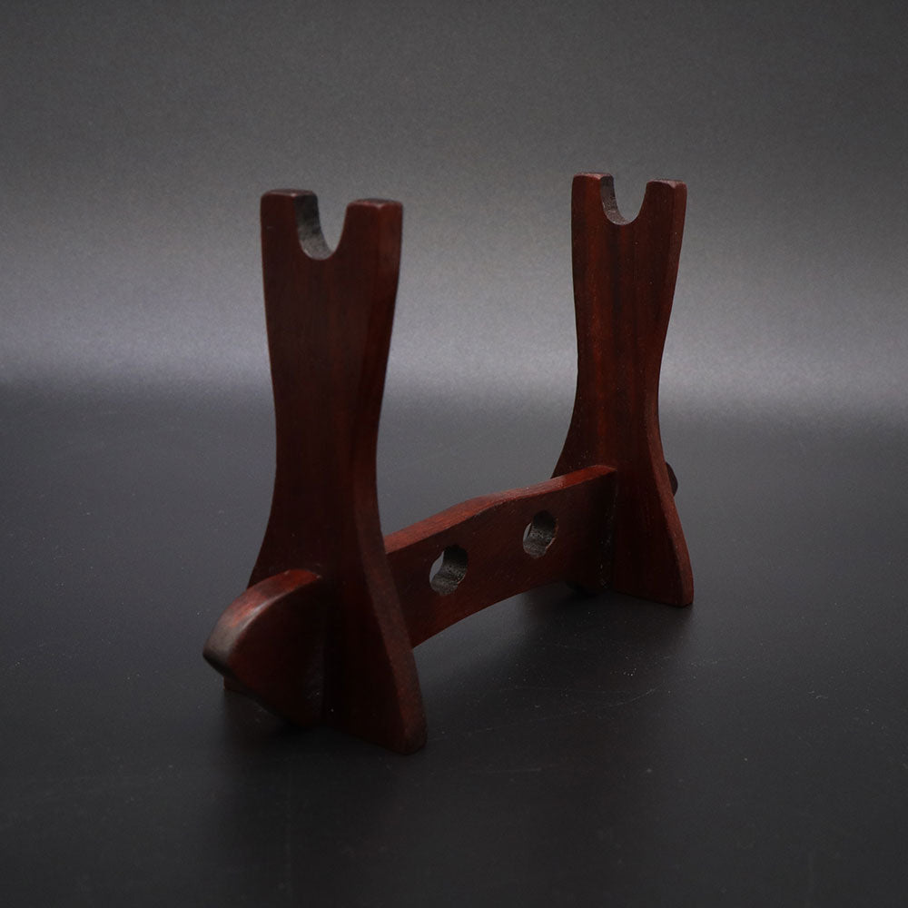 1-Layer Handmade Blood Sandalwood Mini Display Holder - Tophatter Daily Deals