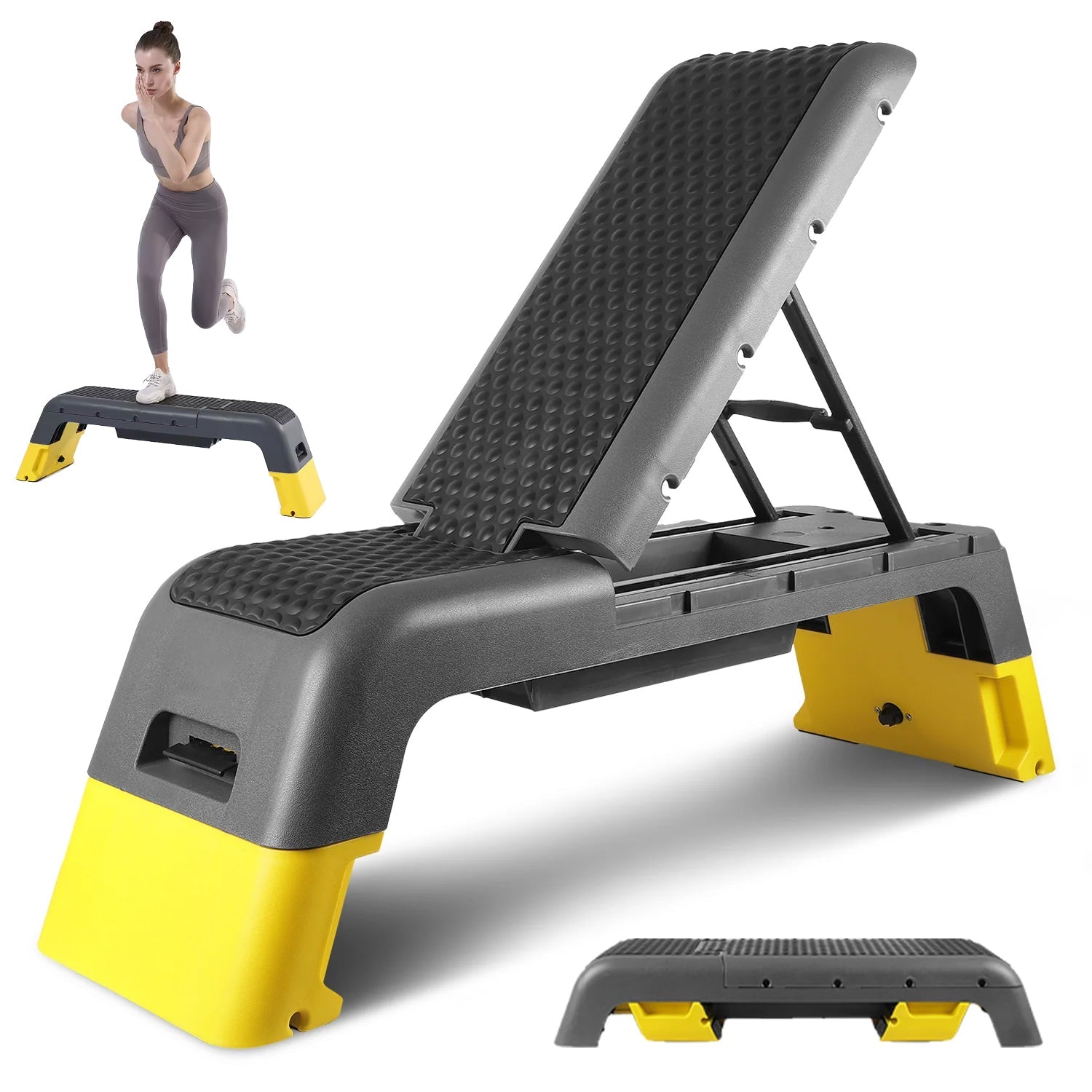 Sit Up Weight Bench – Multi functional Home Gym Exercise Bench for Strength & Cardio Sit up weight bench - Tophatter Daily Deals