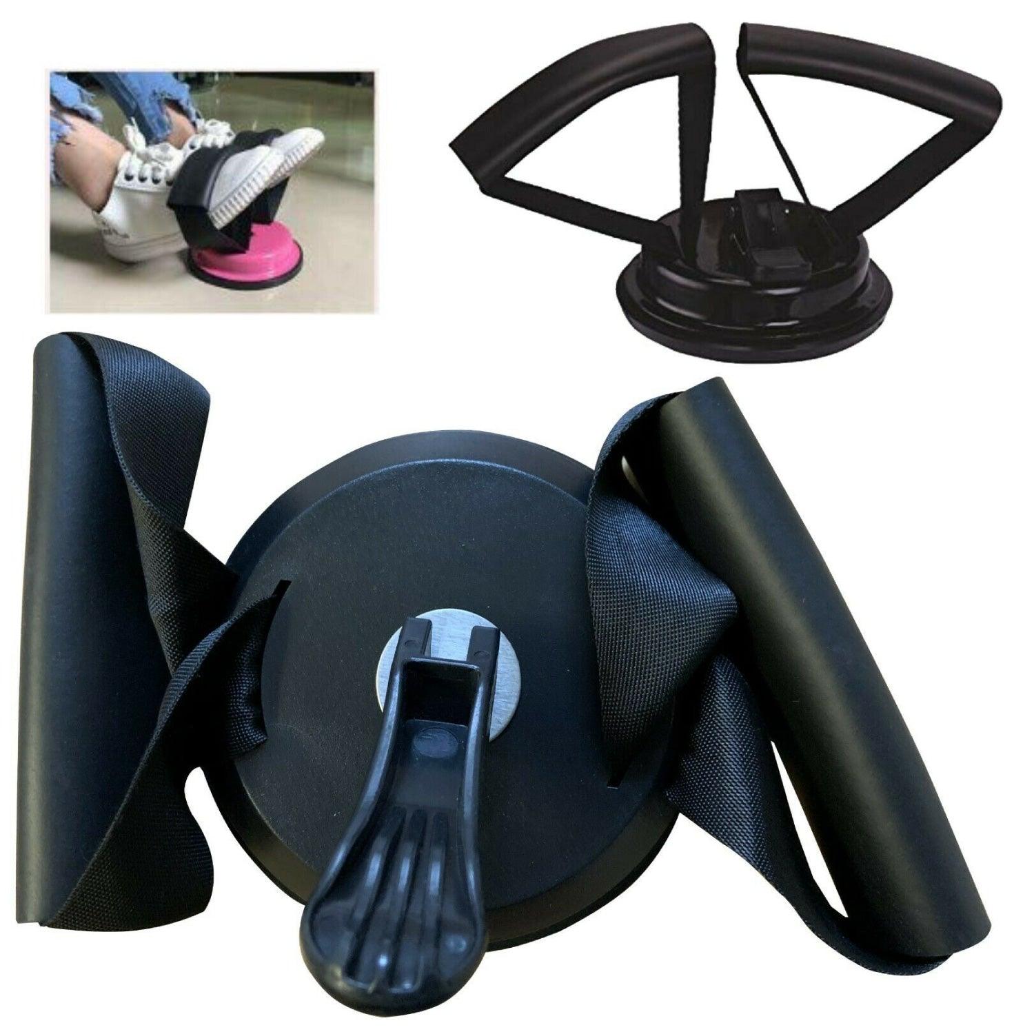 Sit Up Exercise Equipment - Crunches Aid Sit Up Foot Holder Belly Fitness Equipment for Assisted Sit Ups Exercise & Fitness - Tophatter Daily Deals