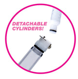 Nipple Pumping System with Dual Cylinders 2.75 Inches > Sex Toys > Nipple Suckers - Tophatter Daily Deals
