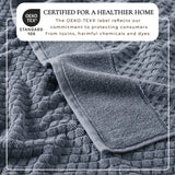 Cotton Diamond Waffle Weave Bath Towel Set - Grayson Collection Bath - Tophatter Daily Deals