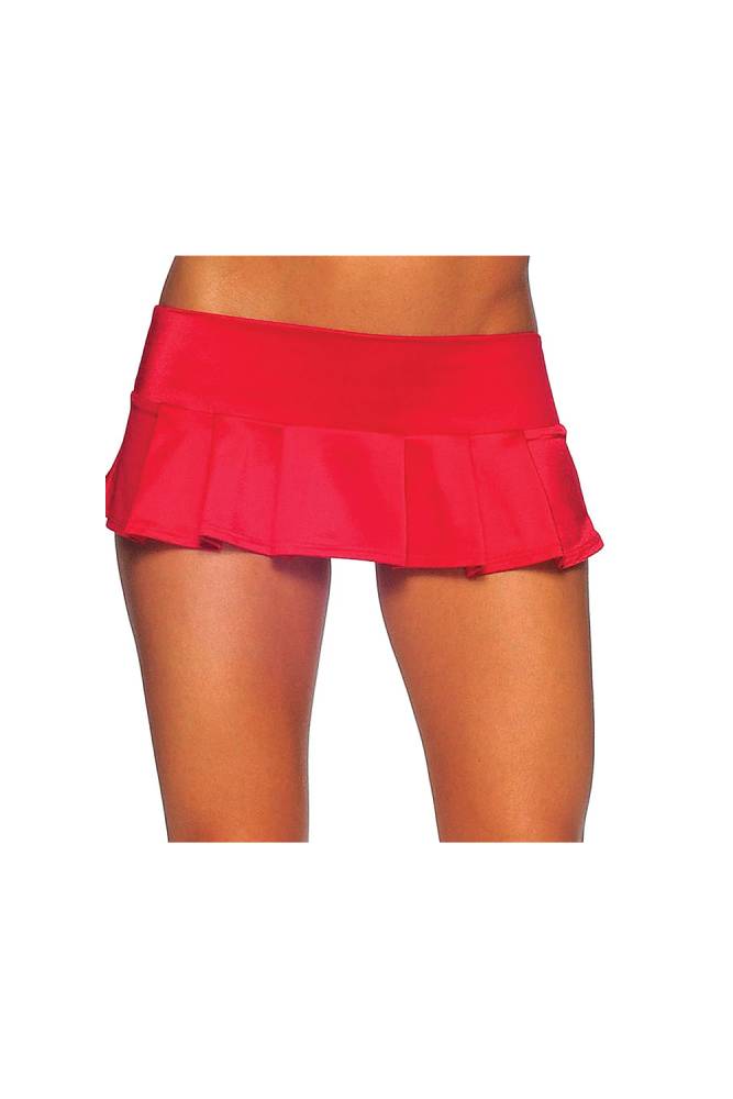 BodyZone - Micro Pleat Skirt - 1721 - Assorted Colors Red OS Lingerie - Tophatter Daily Deals