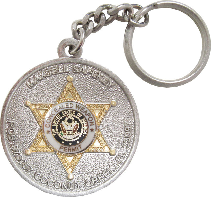 Maxsell Safekey - Tophatter's Weapons'N'Deals Badges - Tophatter Daily Deals