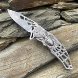 3D Skeleton Spider Folding Knife - Tophatter Daily Deals