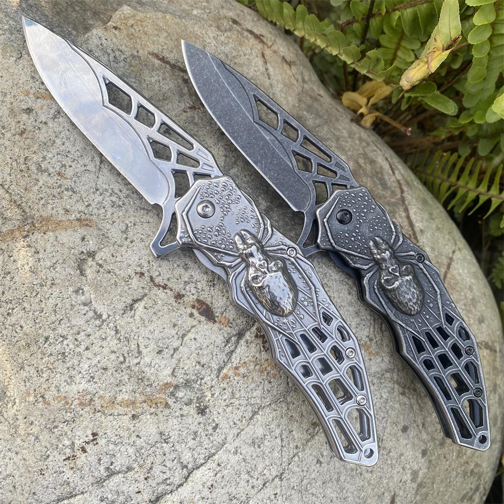 3D Skeleton Spider Folding Knife - Tophatter Daily Deals