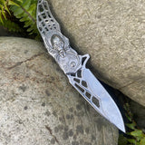 3D Skeleton Spider Folding Knife - Tophatter Daily Deals