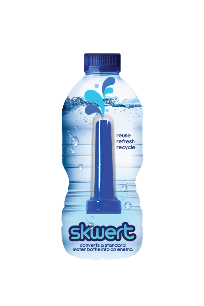 Channel 1 Releasing - Boneyard - Skwert 1-Piece Enema - Blue Sex Toy - Tophatter Daily Deals