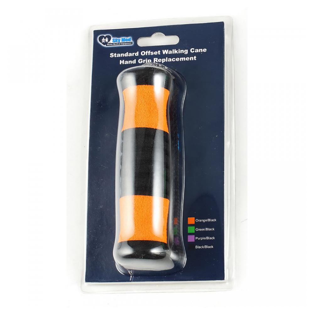 Orange - Hypalon Foam Hand Grip for Sky Med Offset Canes Accessories - Tophatter Daily Deals