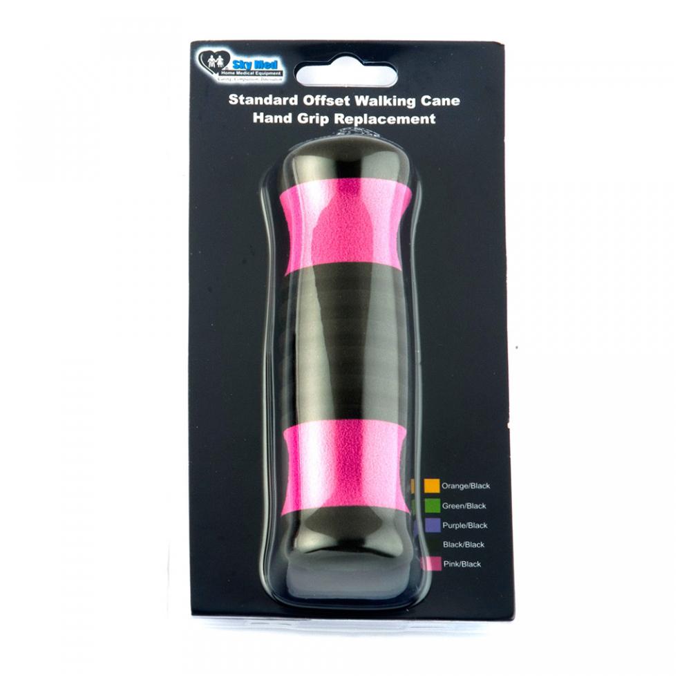 Pink Hypalon Foam Grip: Comfort for Offset Canes Accessories - Tophatter Daily Deals