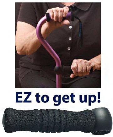 Lifting Handle for Offset Canes Flasks Tippling Walking Canes - Tophatter Daily Deals