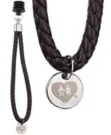 Black Leather Offset Strap - For Offset Canes Only Gold Chain - Tophatter Daily Deals