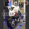 Hot Leathers Ghost Skull White Long Sleeve Shirt Bob's Favorite Logo Mens Long Sleeve - Tophatter Daily Deals