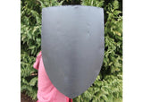 Black Medieval Blank Customizable War Shield historical period - Tophatter Daily Deals