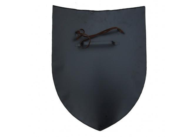 Black Medieval Blank Customizable War Shield historical period - Tophatter Daily Deals