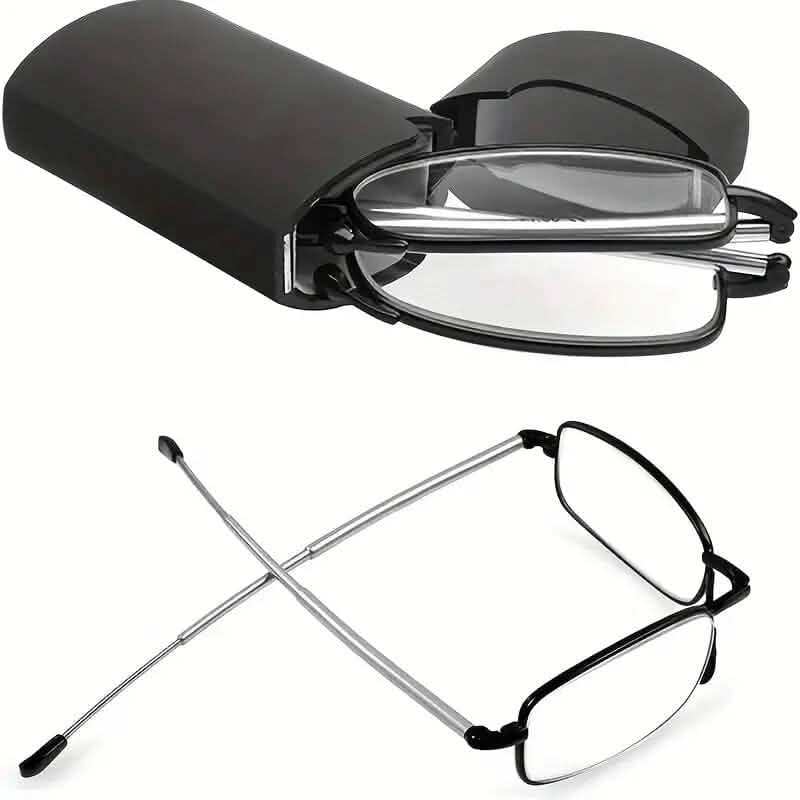 Sleek Folding Reading Glasses with Anti-Blue Light Protection Health & Wellness - Tophatter Daily Deals