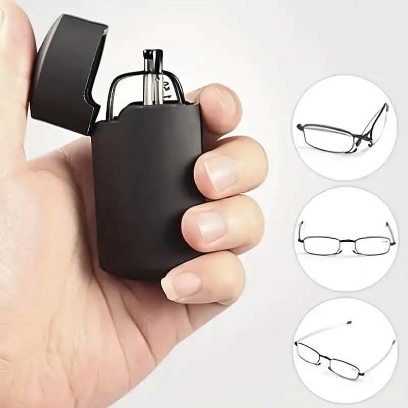 Sleek Folding Reading Glasses with Anti-Blue Light Protection Health & Wellness - Tophatter Daily Deals