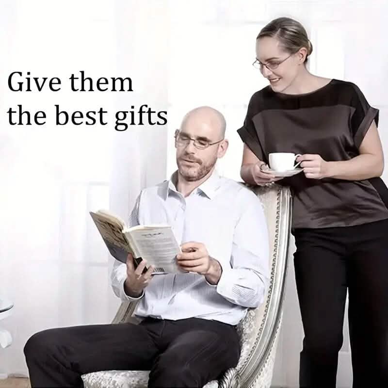 Sleek Folding Reading Glasses with Anti-Blue Light Protection Health & Wellness - Tophatter Daily Deals
