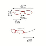 Sleek Folding Reading Glasses with Anti-Blue Light Protection Health & Wellness - Tophatter Daily Deals