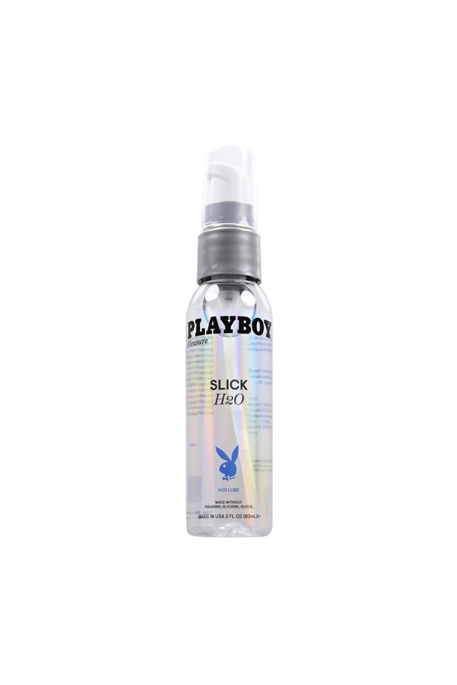 Playboy - Slick H20 Water Based Lubricant - Various Sizes 2oz Liquid - Tophatter Daily Deals