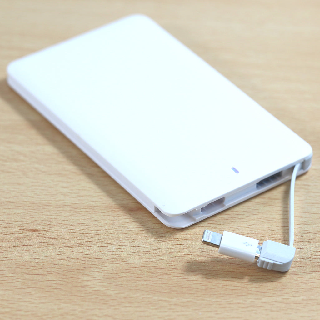 Slim Powerbank Phone Charger - Tophatter Daily Deals