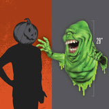 Ghostbusters - Life Size Slimer Glowing Wall Breaker Wall Decoration - Tophatter Daily Deals