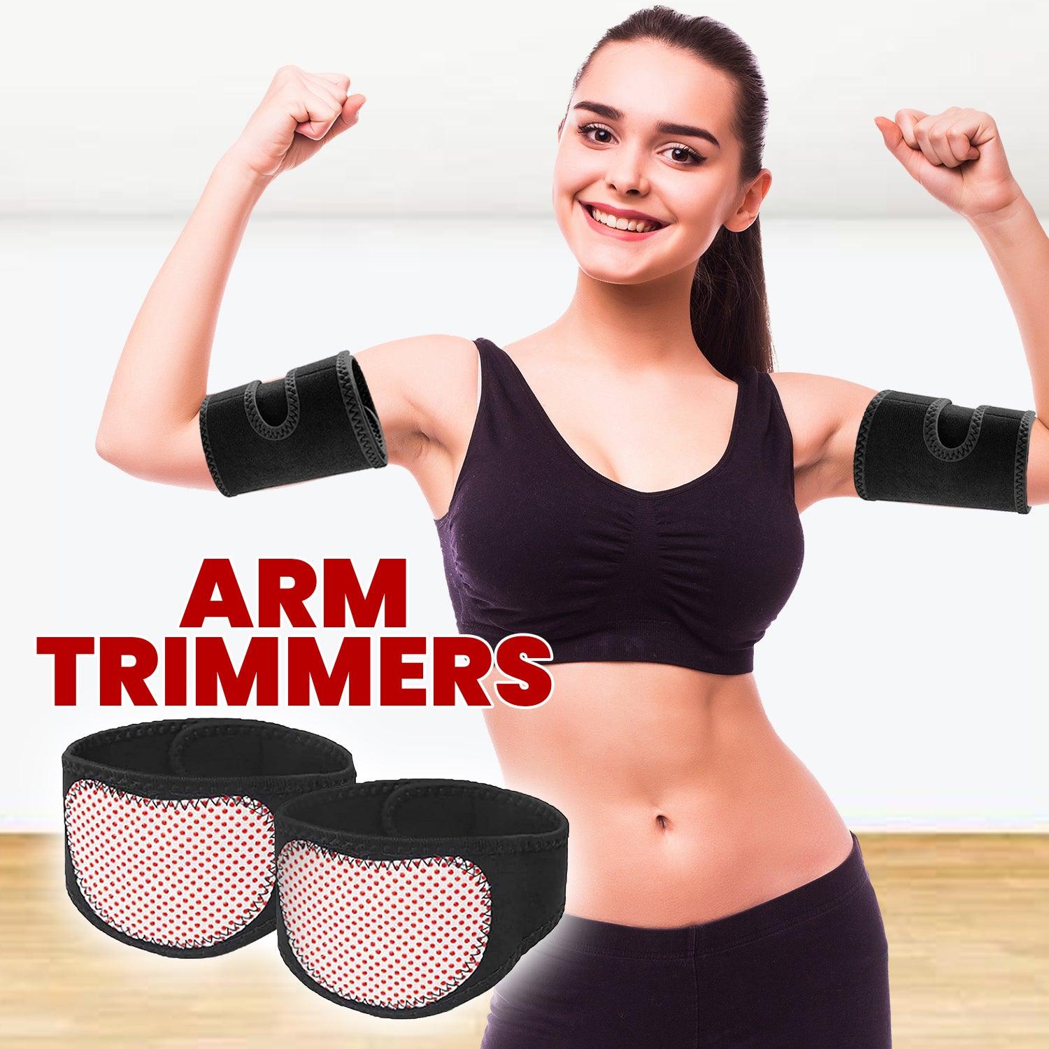 Arm Shaper Sleeve - Slimmaionix Arm Trimmers Body Slimmer Arm Trimmers Sauna Arm Bands Arm Shaper UK Exercise & Fitness Equipment Manuals - Tophatter Daily Deals