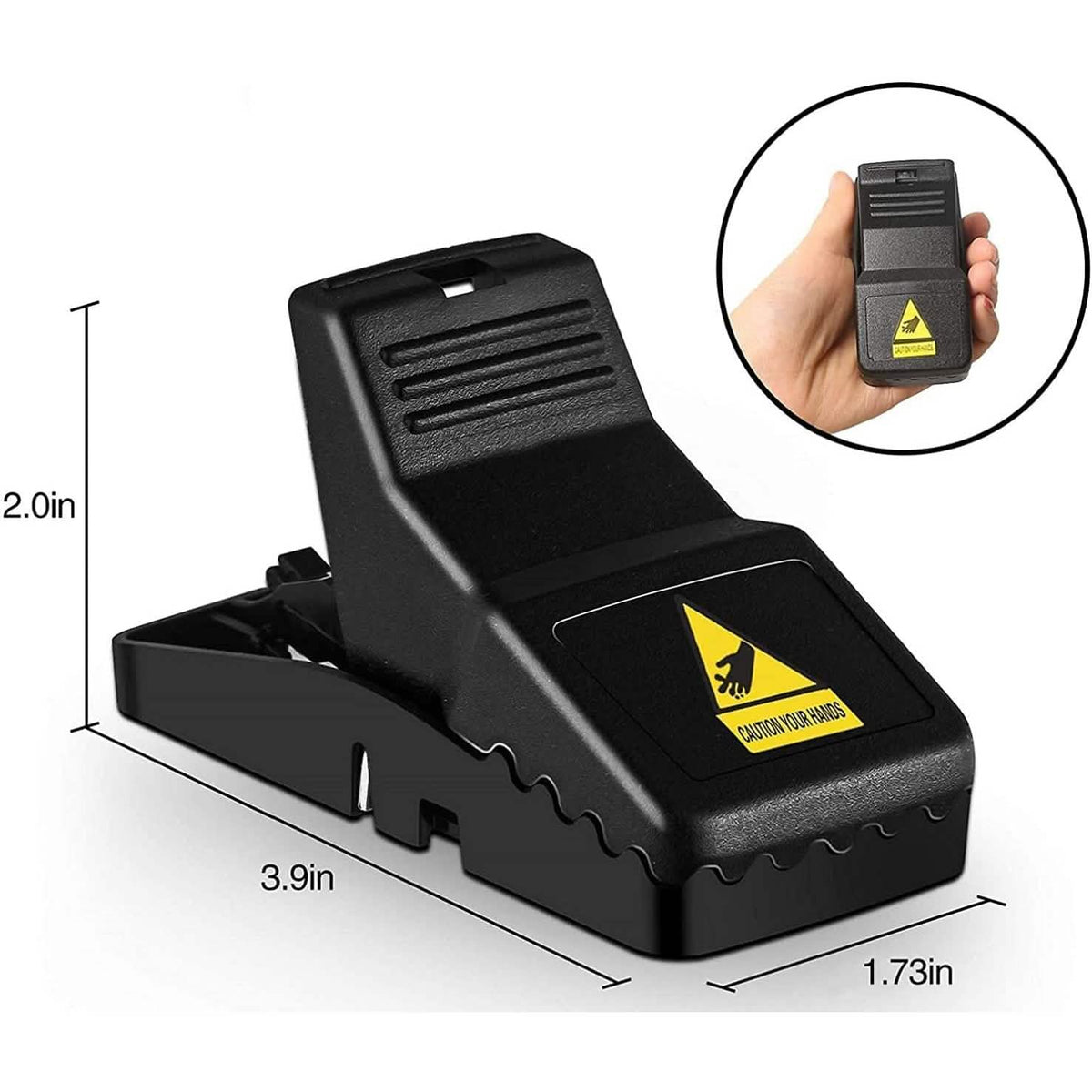 Small Effective Sanitary Safe Mouse Catcher for Family and Pet Pest Control - Tophatter Daily Deals