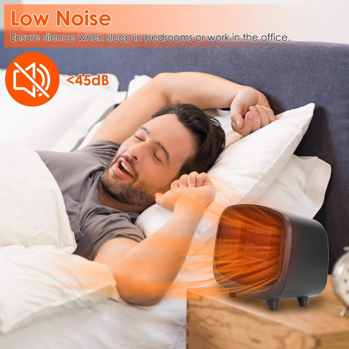 Small Portable Electric Space Heater Household Appliances - Tophatter Daily Deals